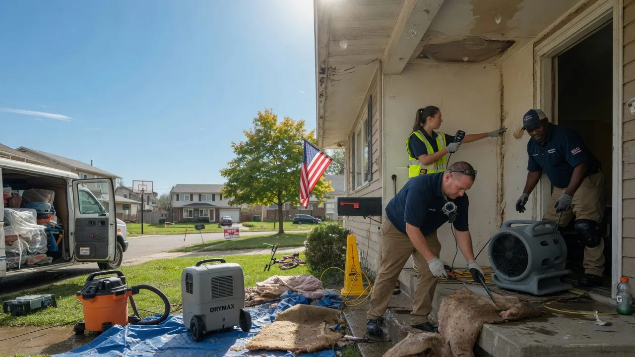 Water Damage Restoration in Clinton, IL near me